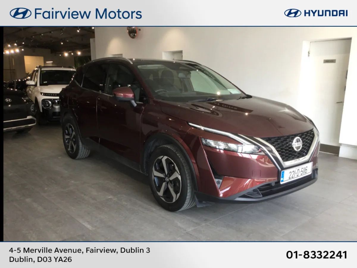Nissan Qashqai QQ 1.3 HYB SV PREMIUM - Pan Roof - - Image 1