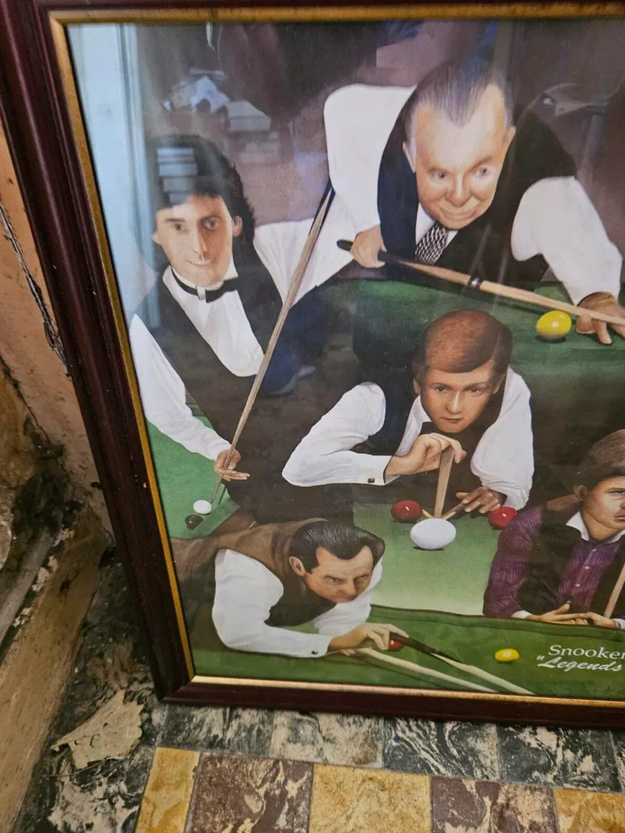 Picture Print Snooker Legend's - Image 2