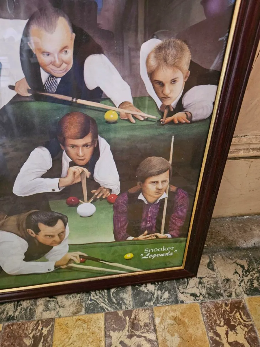 Picture Print Snooker Legend's - Image 3