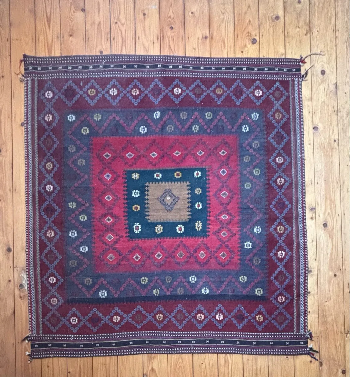 Kilim Rug - Vibrant Colours - Image 2