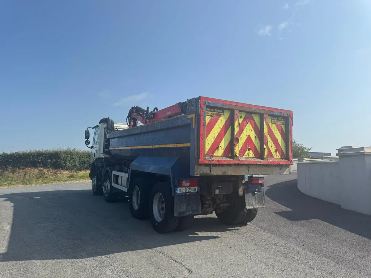2014 DAF CF 8 Wheeler grab lorry - Image 4