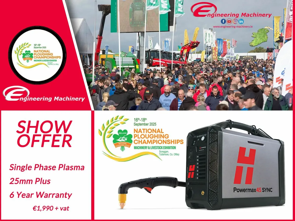 Hypertherm 45XP SYNC -THE PLOUGHING SELL-OFF IS ON
