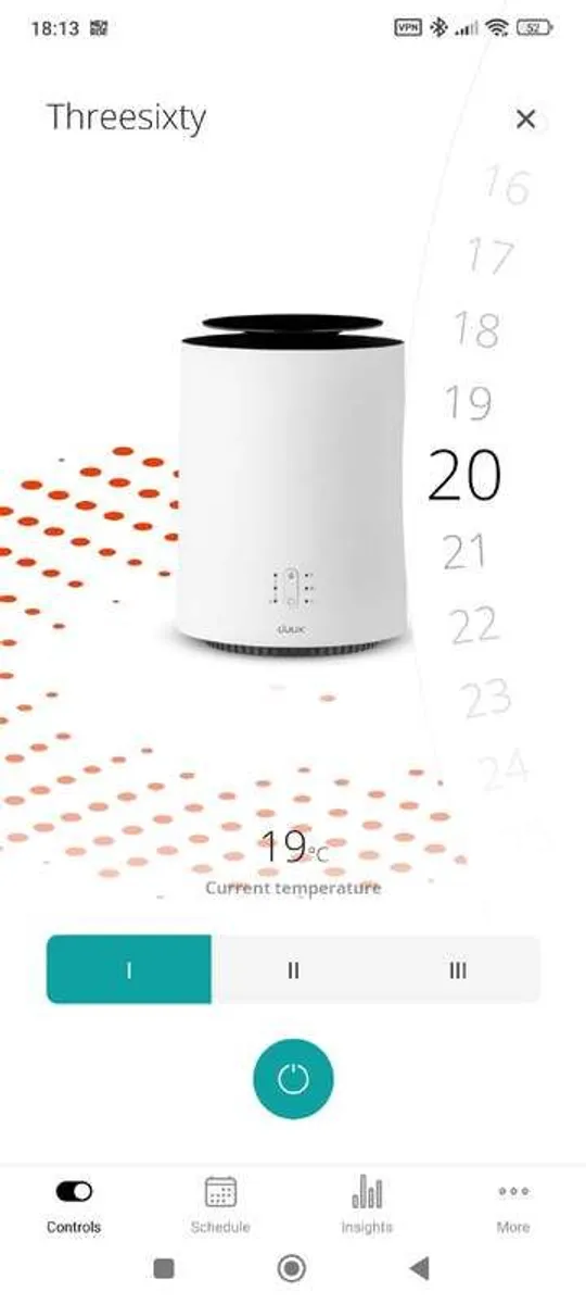 DUUX Threesixty 2 DXCH08UK Portable Smart Heater - Image 3