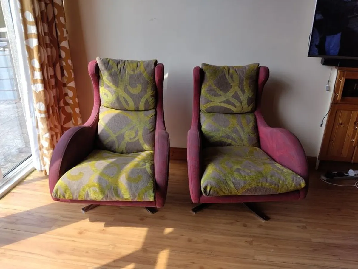 Pair of Designer Chairs - Image 1