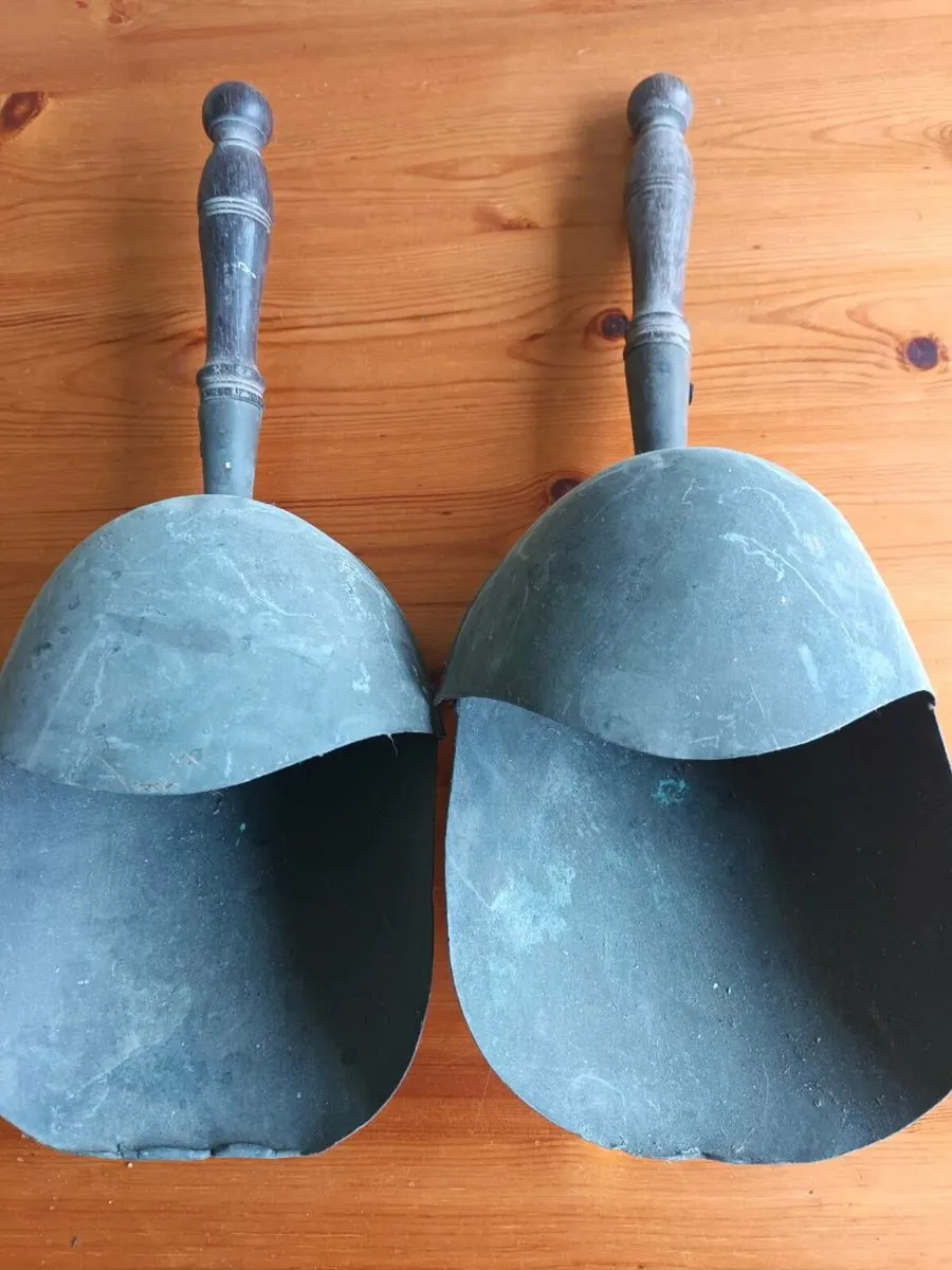 Brass Fireside Shovels - Image 1