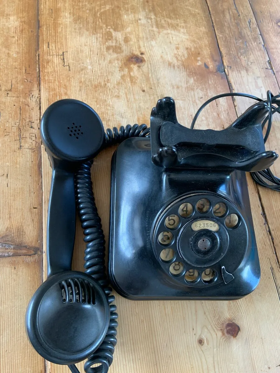 Bakelite Telephone 1940s WORKING!! GPO P&T - Image 3