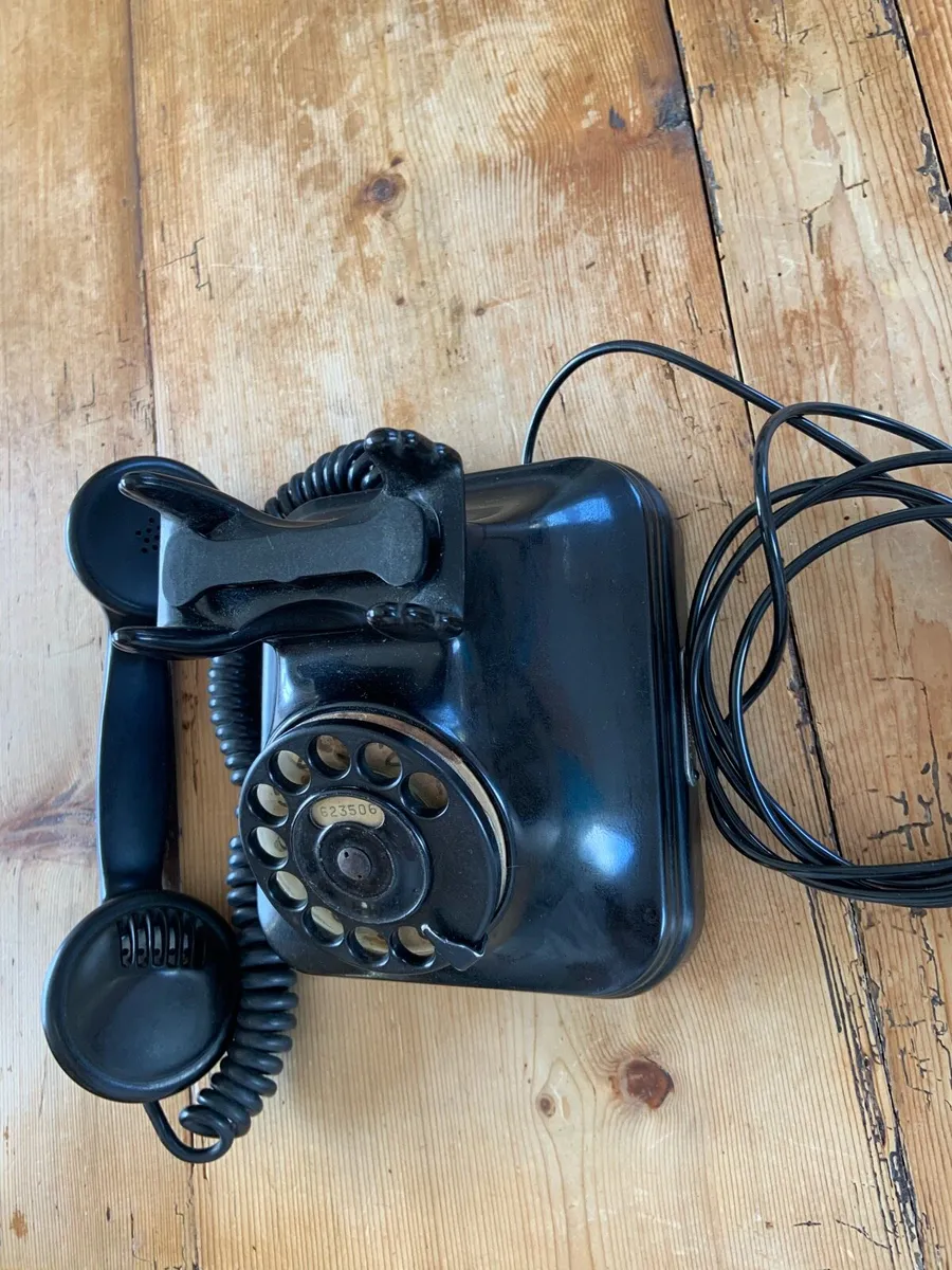 Bakelite Telephone 1940s WORKING!! GPO P&T - Image 4