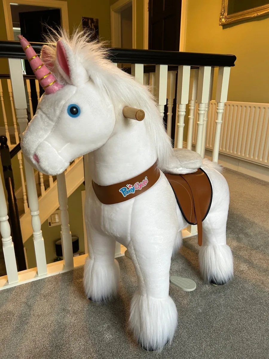 Pony cycle Ride on unicorn - Image 1