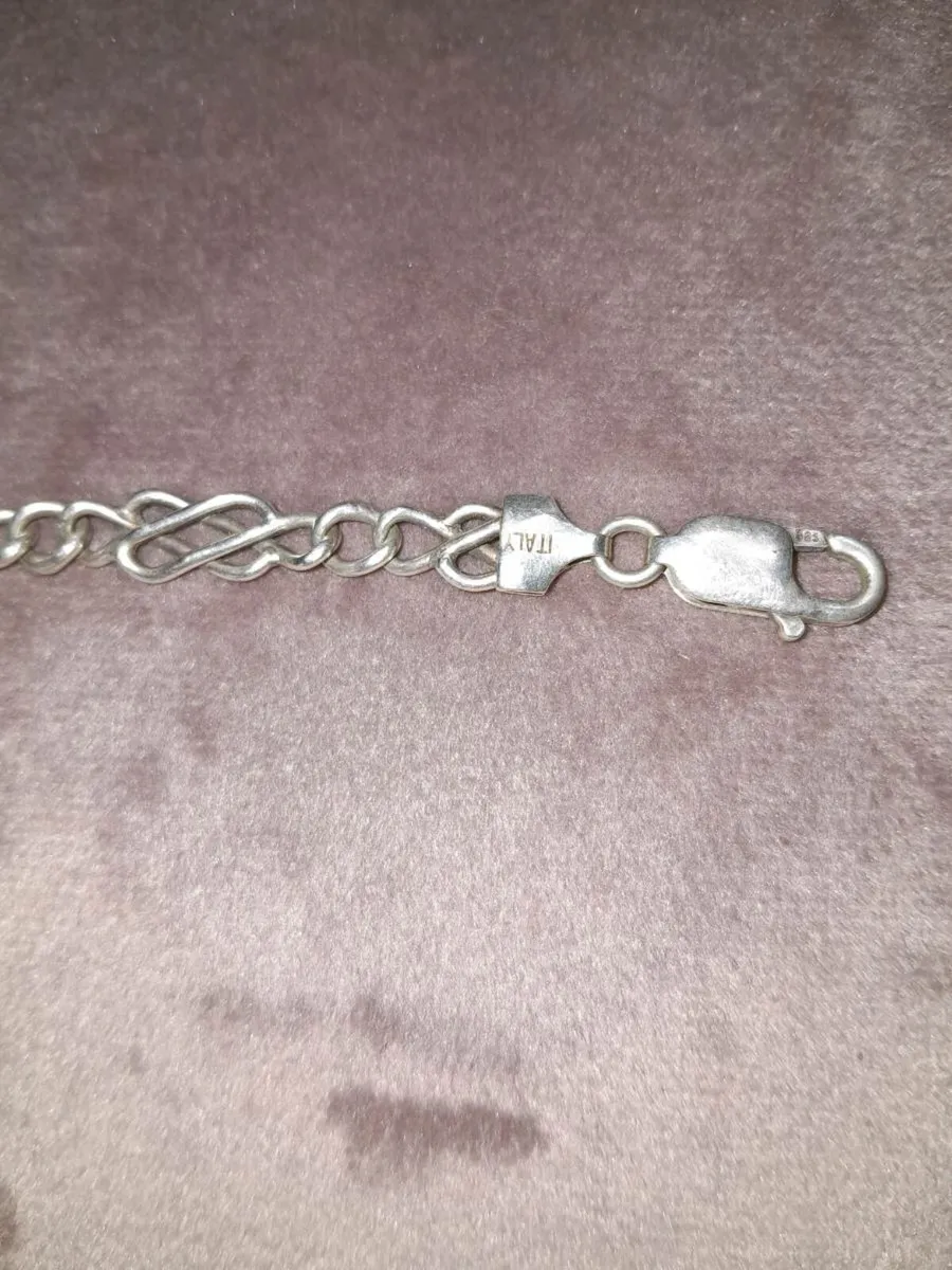 Celtic Knot Silver Bracelet - Image 3