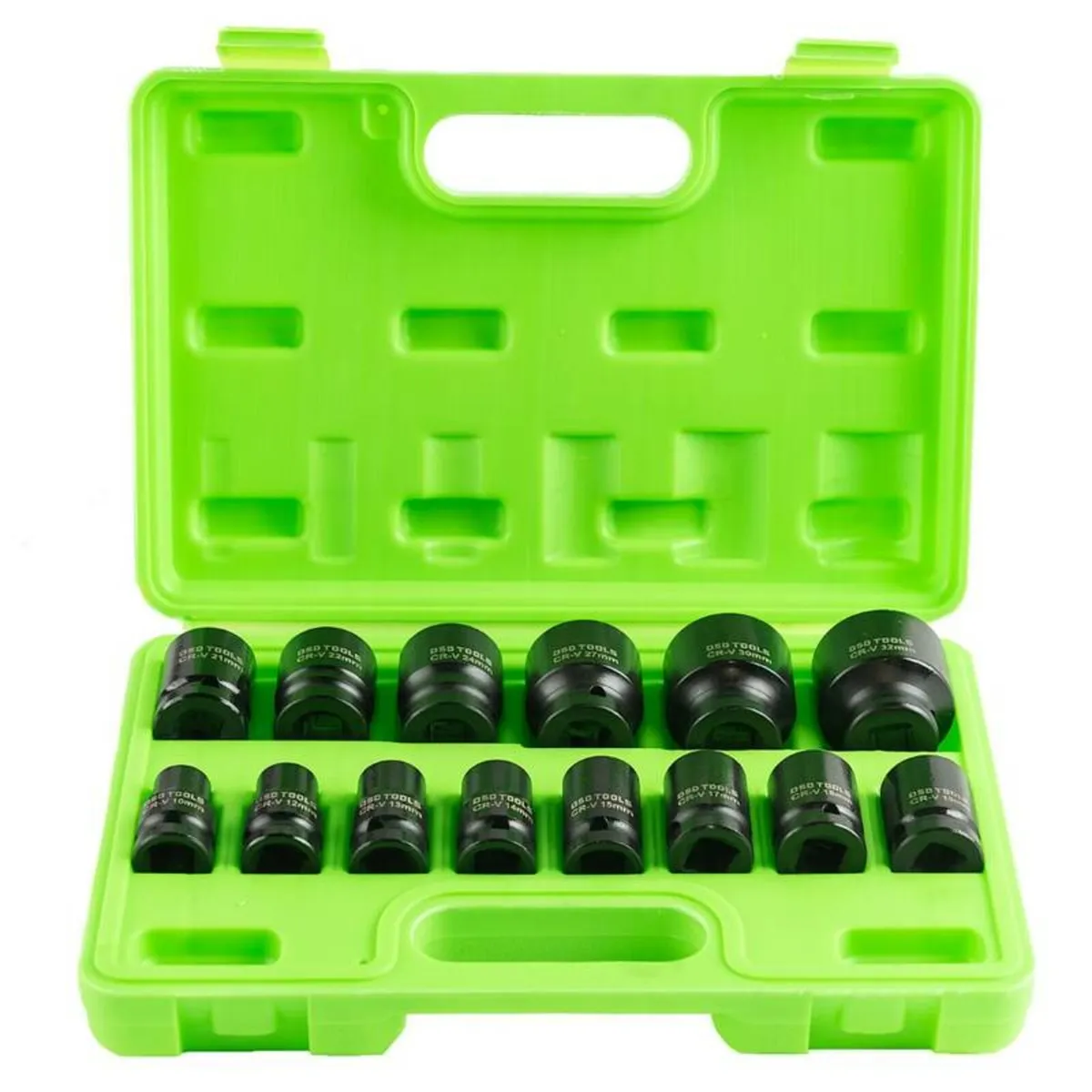 14PC 1/2" DR 12PT IMPACT SOCKET SET