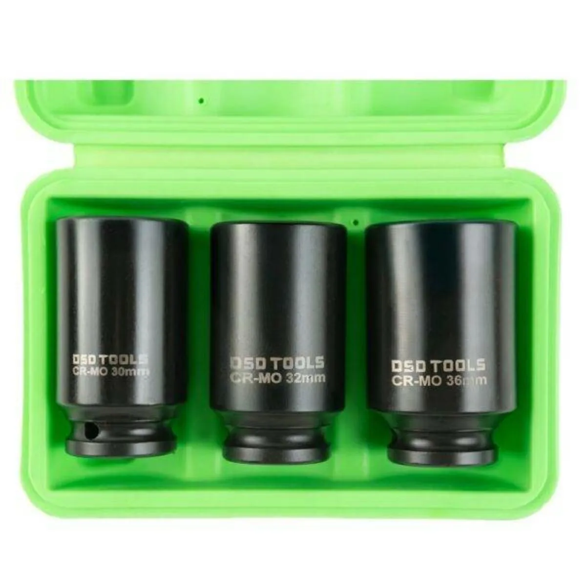 3PC 1/2" DR 12PT DEEP IMPACT HUB NUT  SOCKETS - Image 2