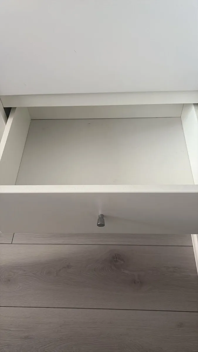 Glass Display Cabinet – White - Image 3