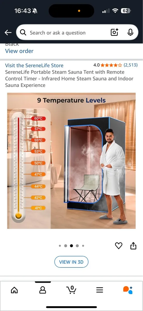 Brand New Portable Steam Sauna - Image 3