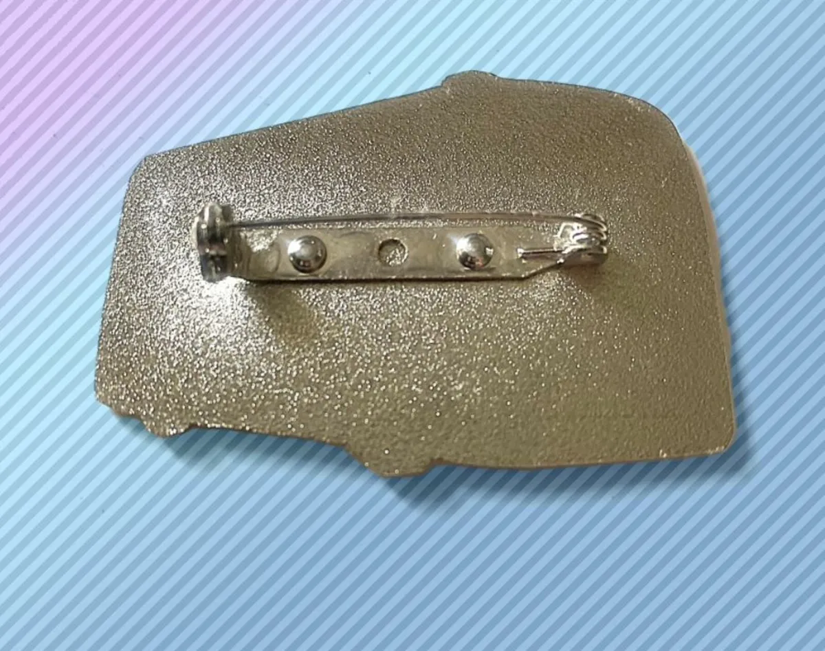 Rainbow Bus Badge : Brooch: Tie pin, Free Post - Image 3