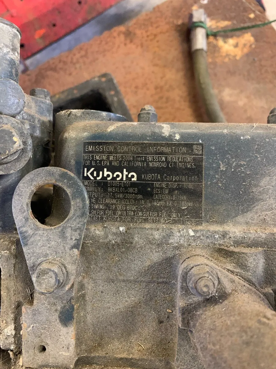 Kubota D1005 engine wanted - Image 1