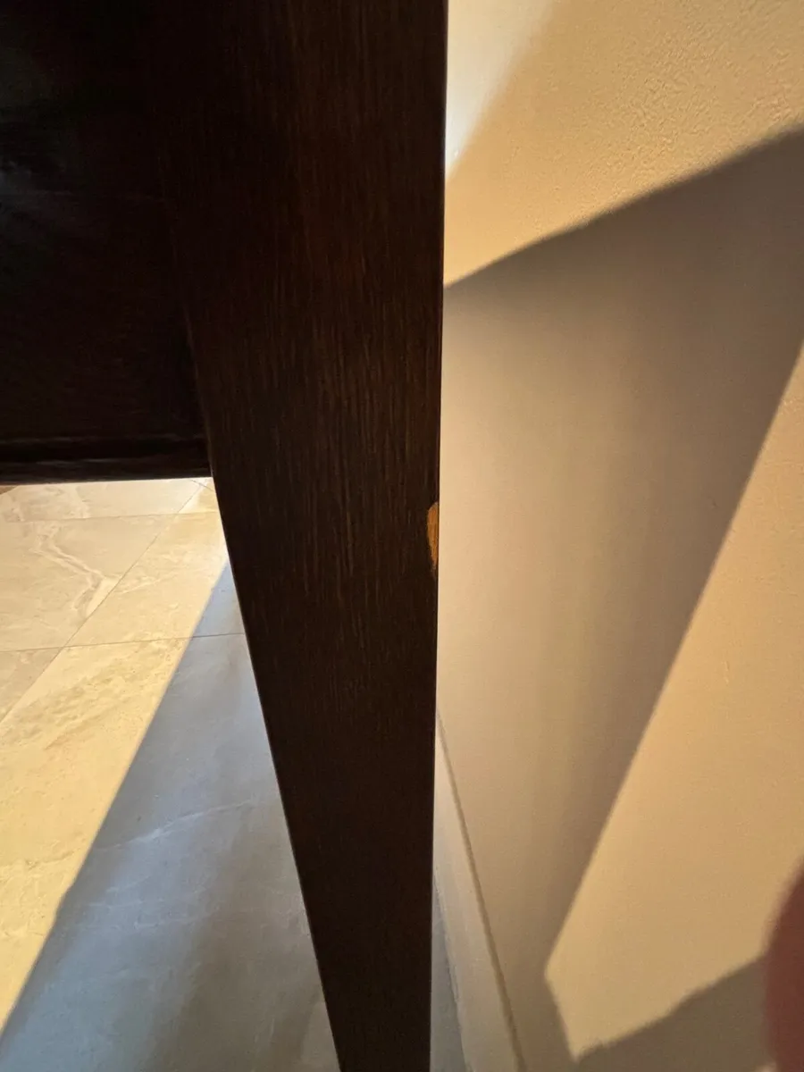 Solid Oak console table - Image 2
