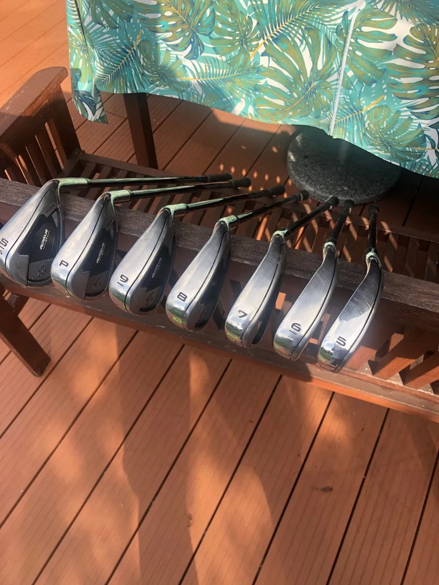 Callaway Rogue irons - Image 2