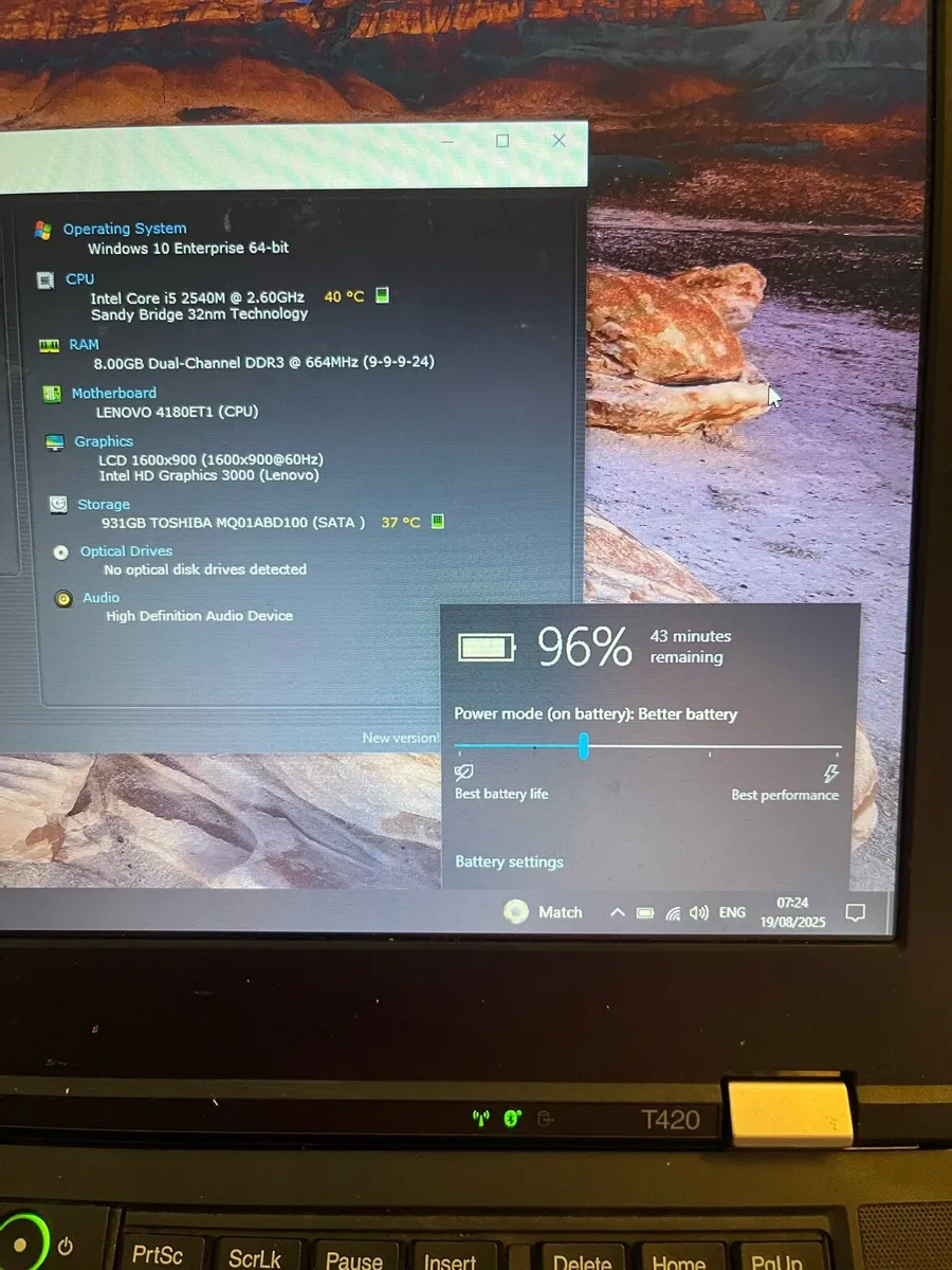 Lenovo i5 for 80 - Image 4