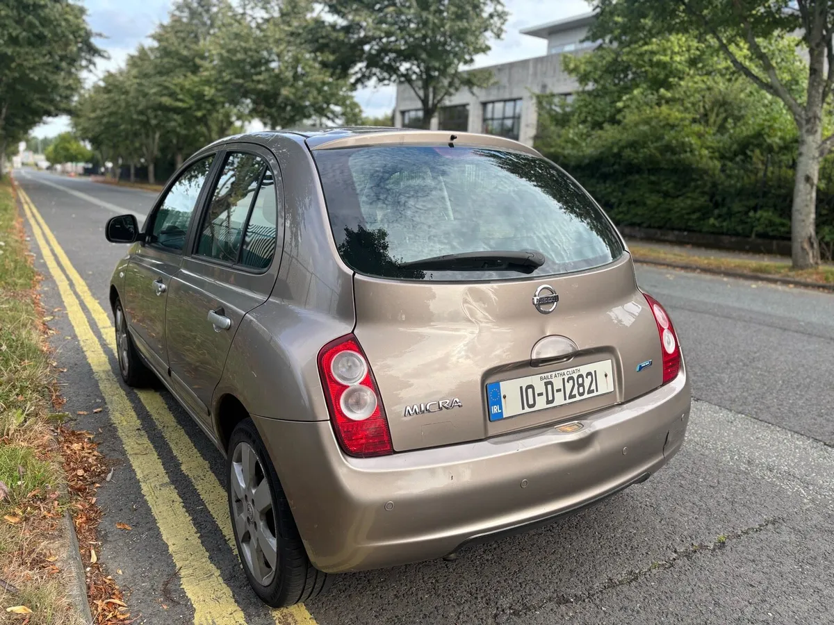 Nissan micra 2010 Automatic Ncted and taxed - Image 4