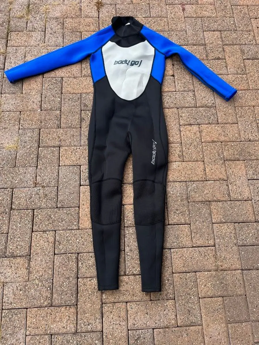 BodyGo Full Neoprene WetSuit -  Men S - Blue/Black - Image 1