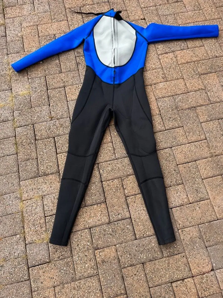 BodyGo Full Neoprene WetSuit -  Men S - Blue/Black - Image 2