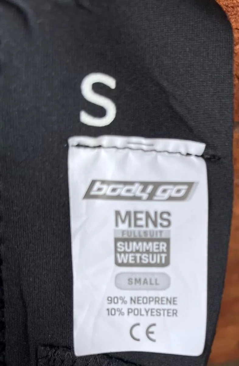 BodyGo Full Neoprene WetSuit -  Men S - Blue/Black - Image 3