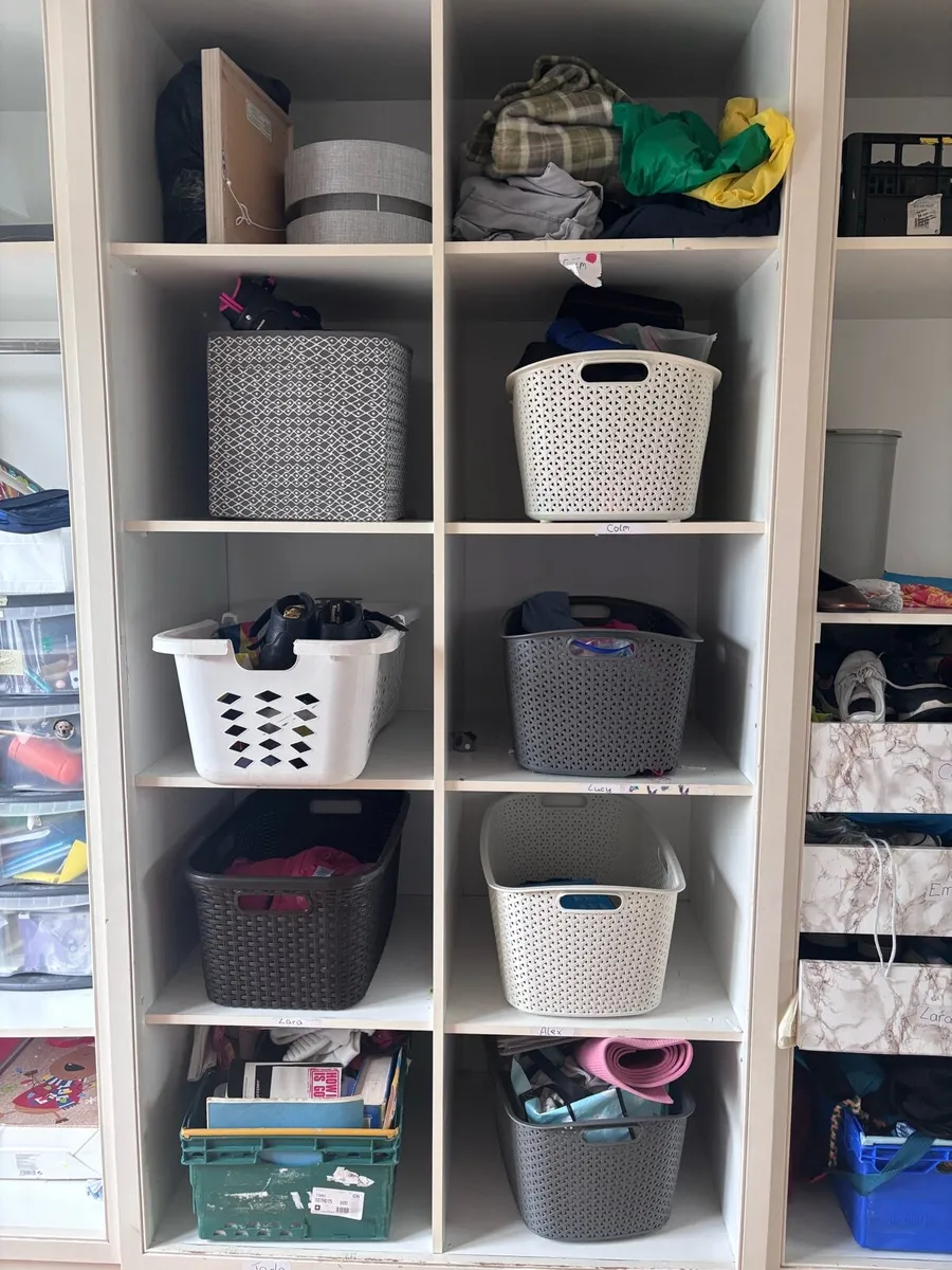 Custom built full wall storage unit - Image 2
