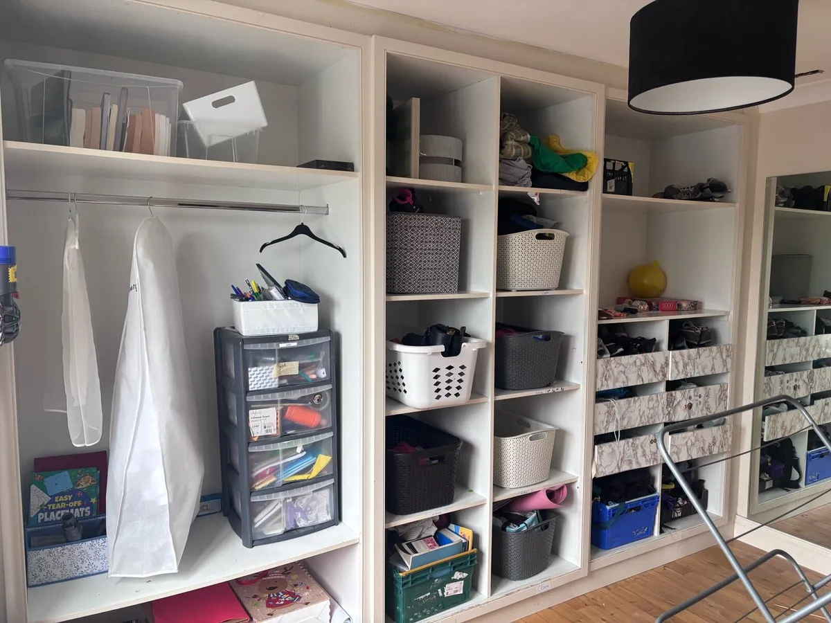 Custom built full wall storage unit - Image 4