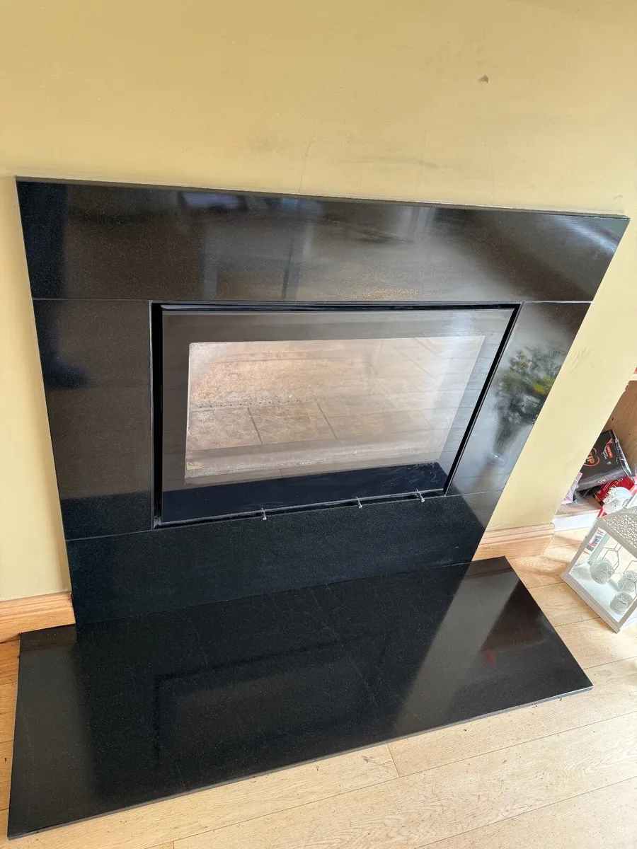 Stove & Granite  Fireplace - Image 2
