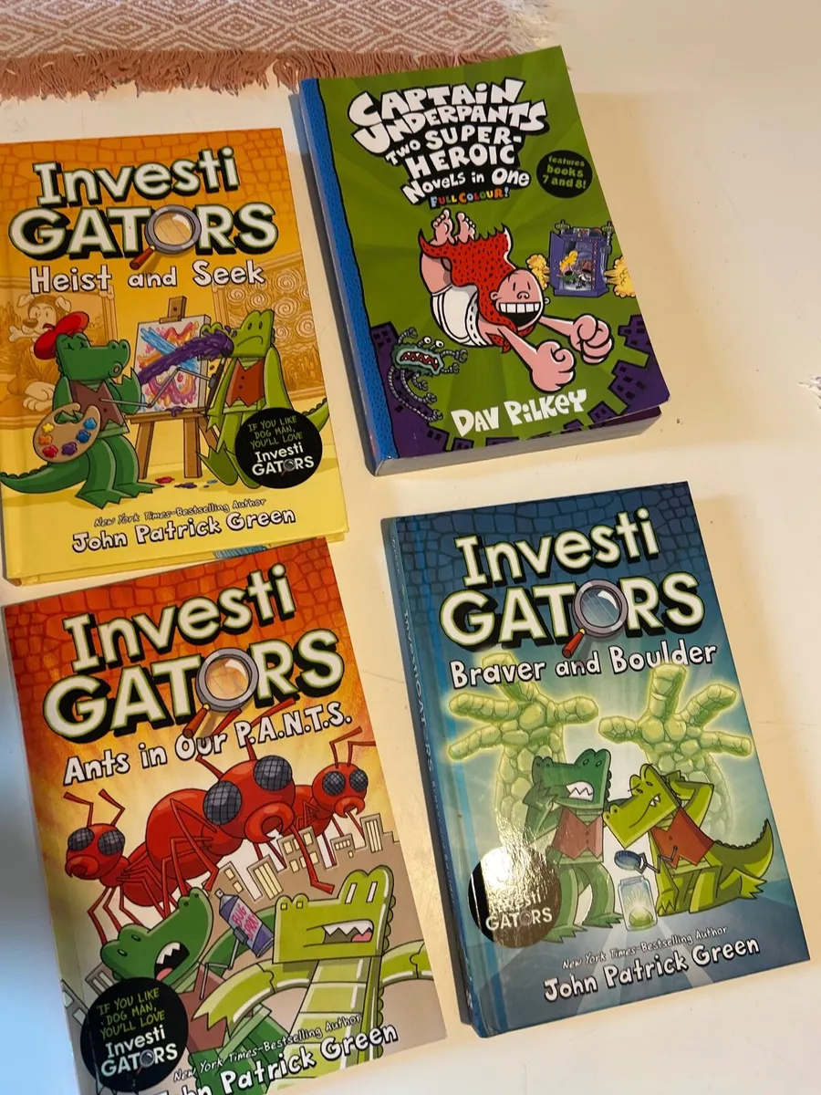 Captain underpants and the investigators books