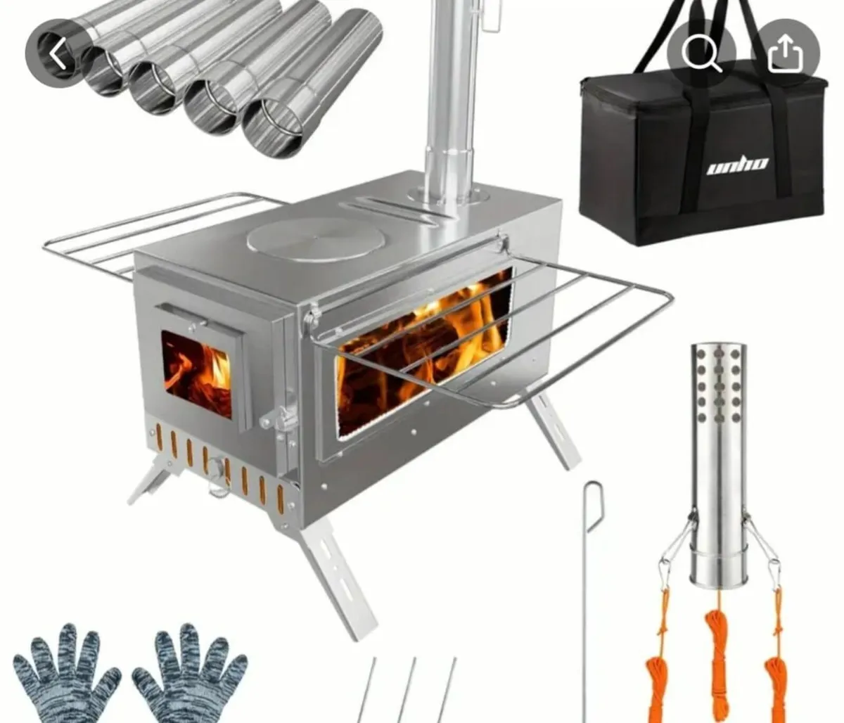 Woodburning camping stove - Image 2