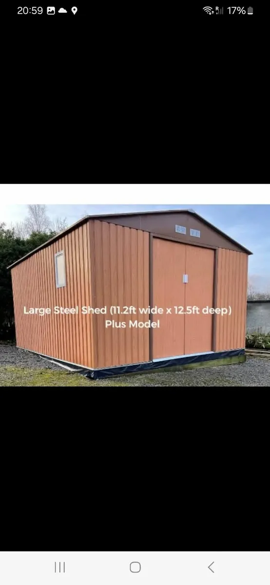 Steel garden sheds - Image 3