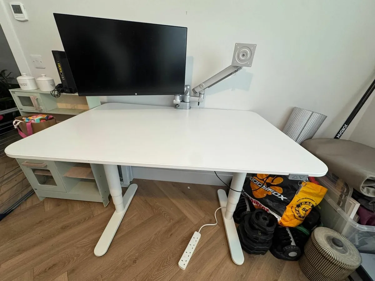 IKEA Bekant Motorised Standing Desk - Image 1