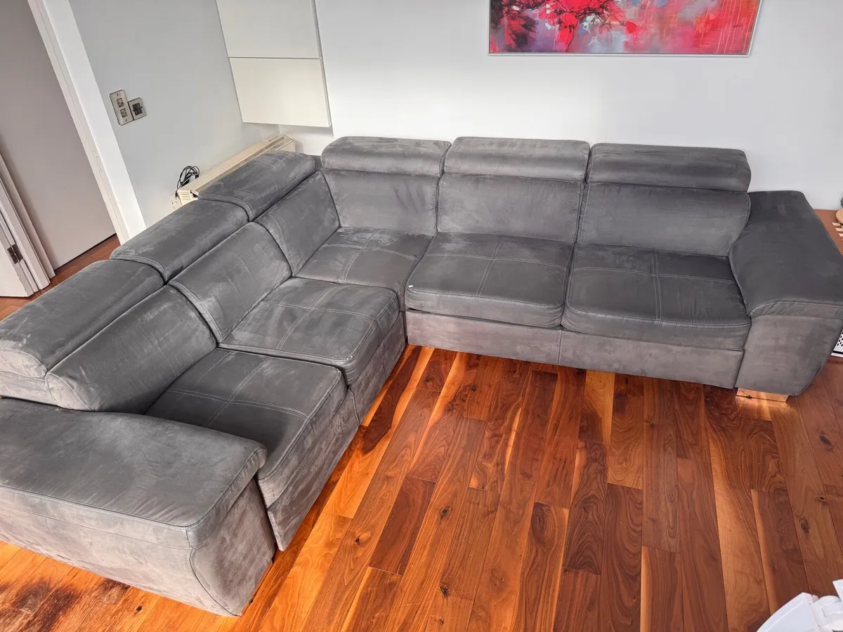 Sofa bed corner sofa used - Image 1