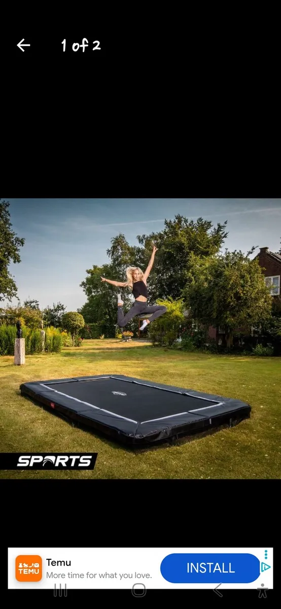 BERG Trampoline - Image 1