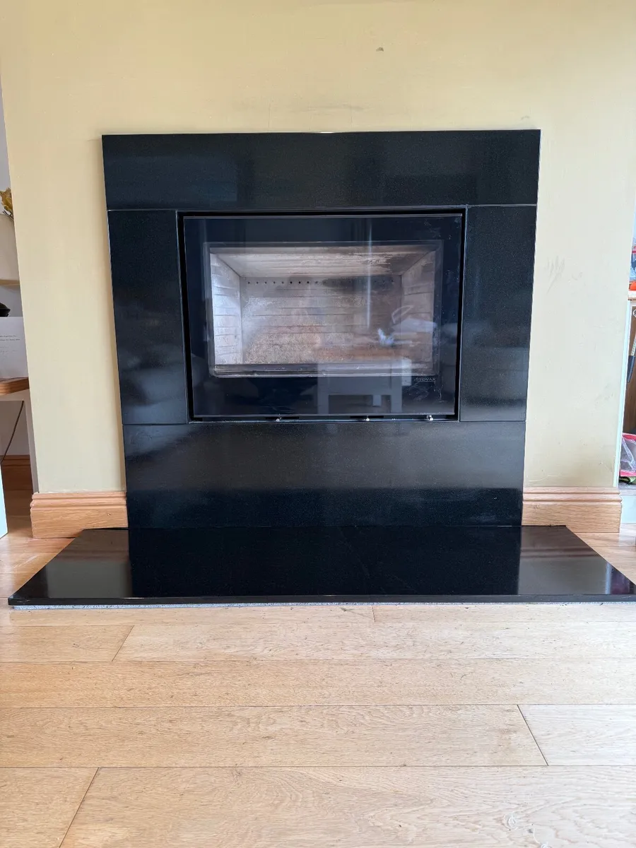 Stove & Granite  Fireplace - Image 3