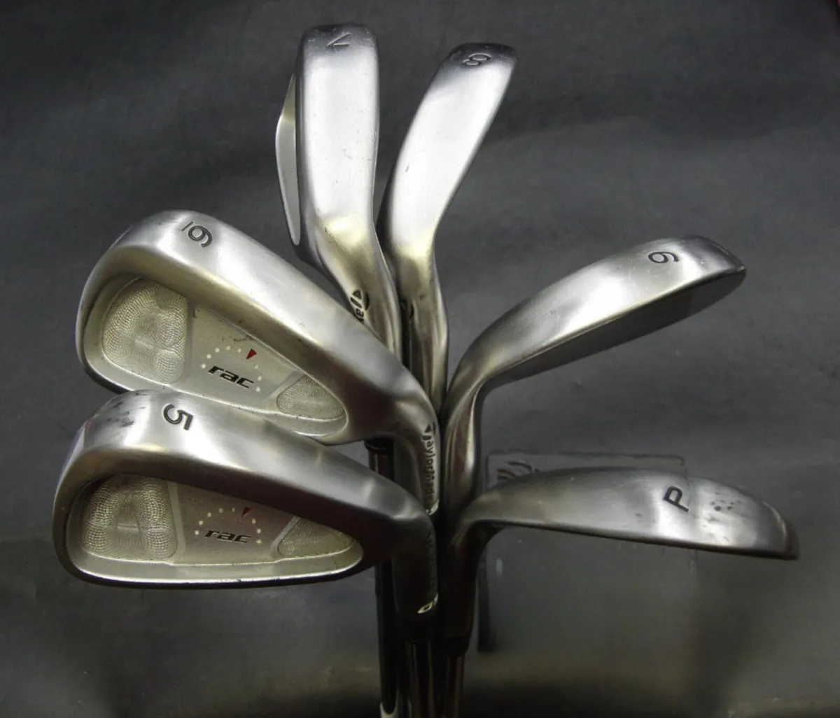 TaylorMade RAC OS Irons 5-PW V Good Condition - Image 2