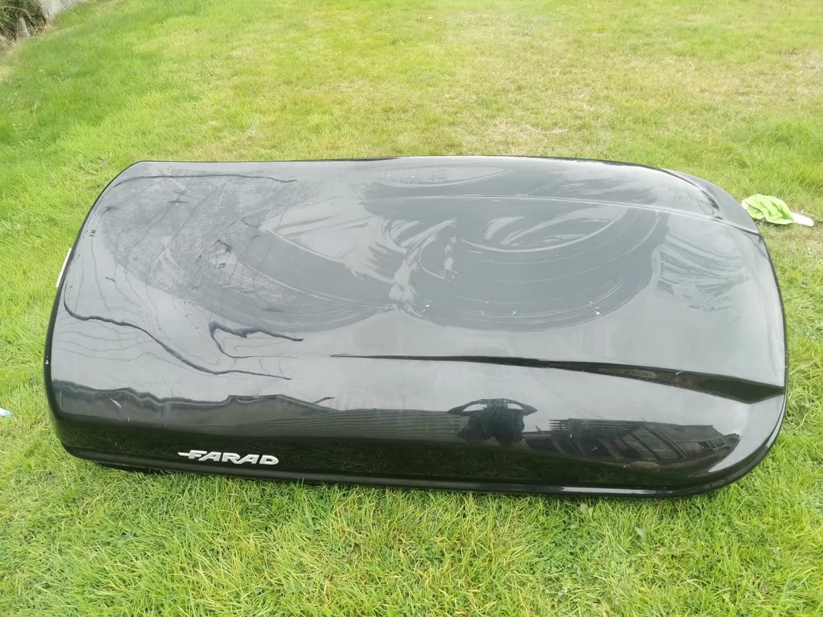 FARAD roof box MARLIN F3 680L black metallic - Image 4