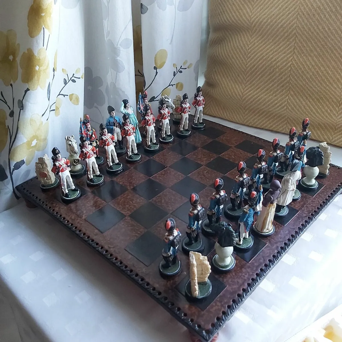 Chess set Battle of Waterloo - Image 1
