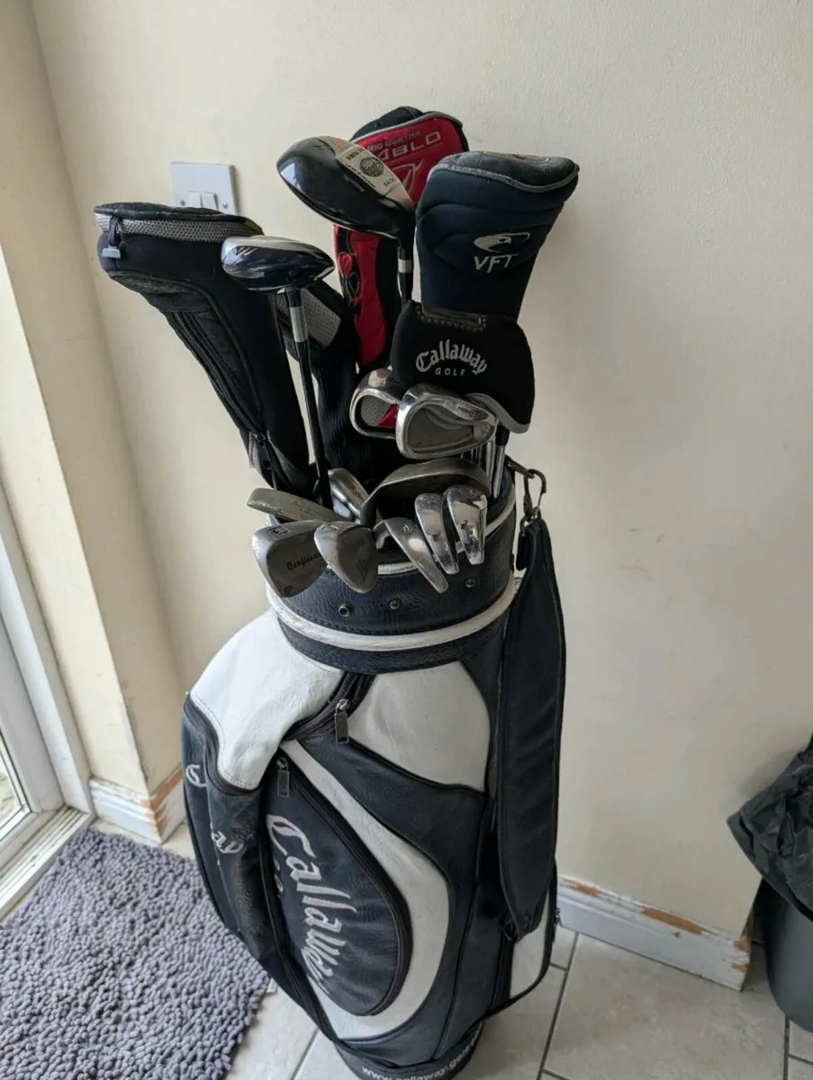 Callaway Golf clubs & tour bag read add - Image 3