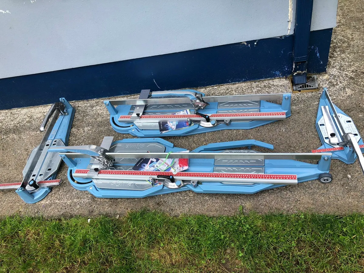 SIGMA TILE CUTTERS NEVER USED - Image 1