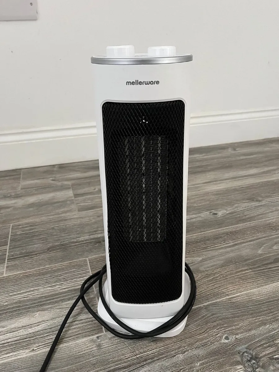 Mellerware dual ceramic heater and fan