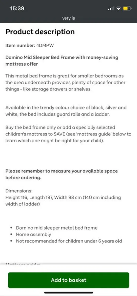 Single bed - Image 4