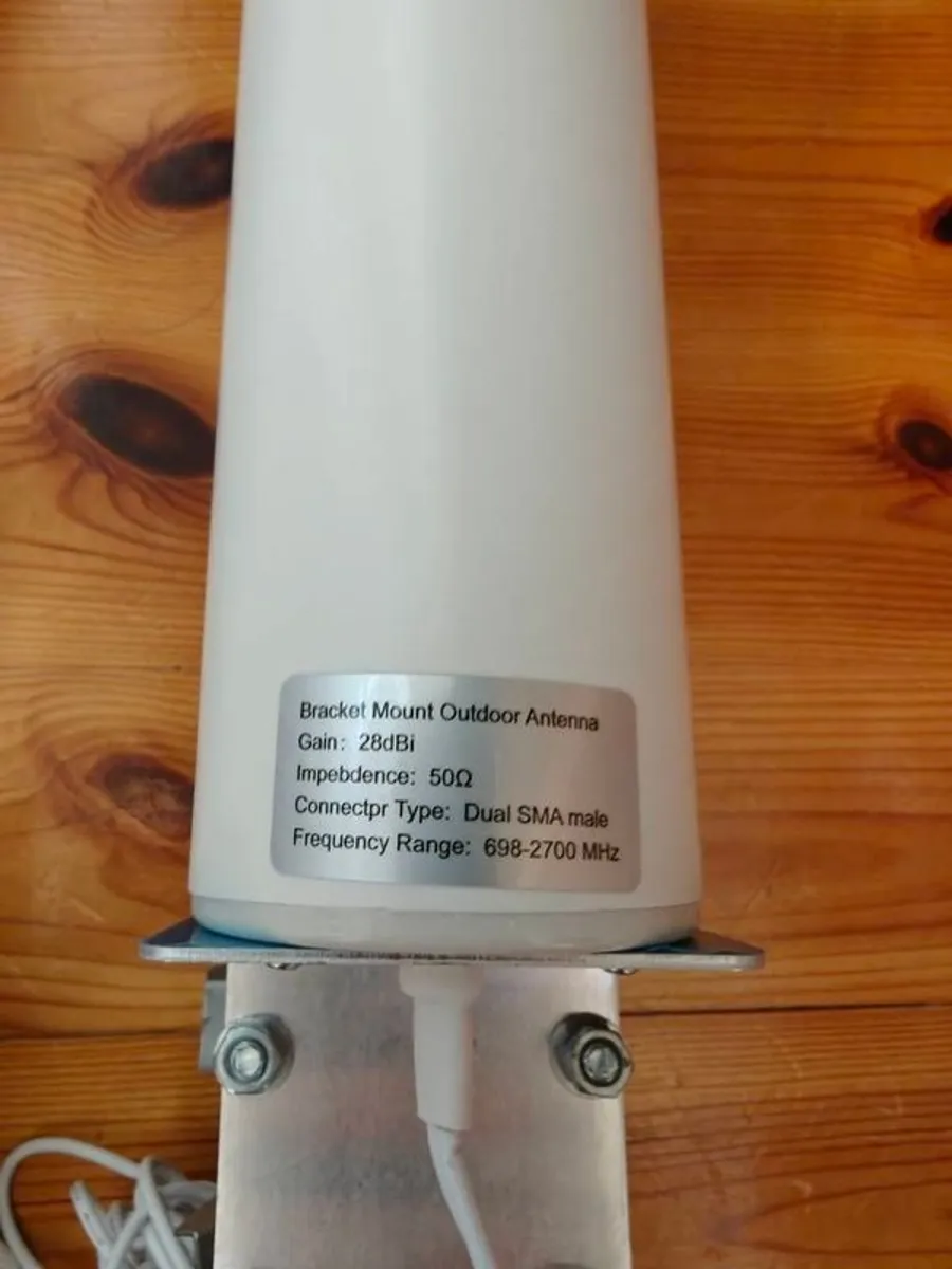3G 4G LTE Antenna with Dual SMA Male Signal Amplifier - Outdoor Antenna SMA - Image 2