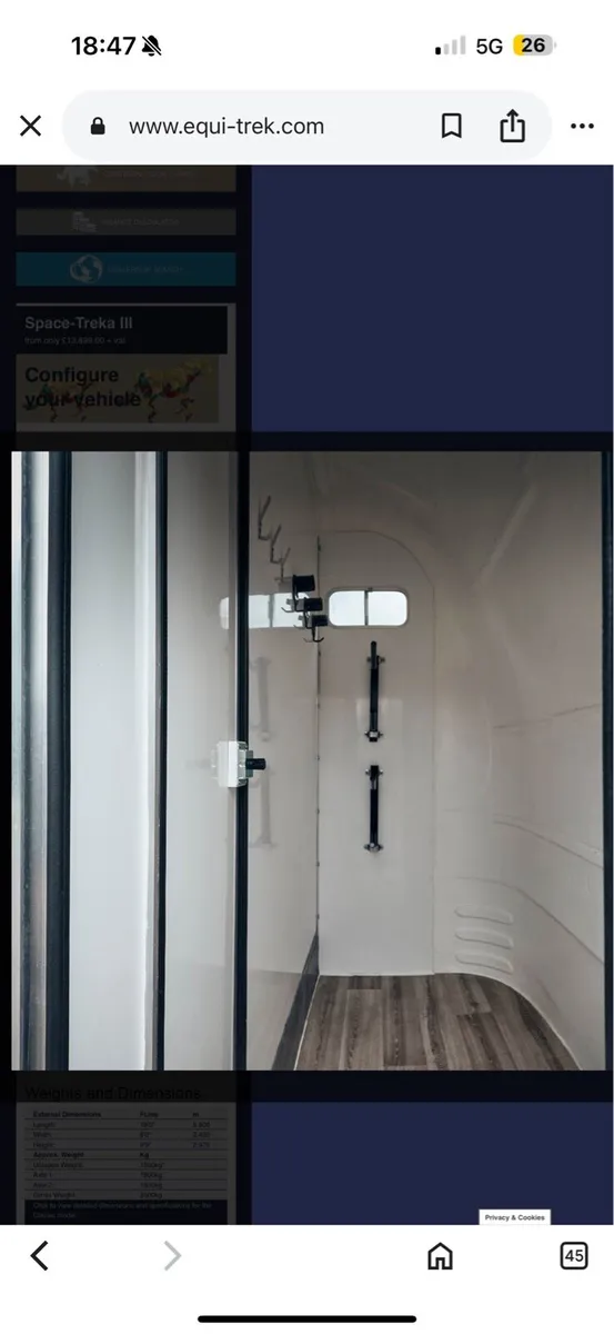 Equitrek day space trekker with tack room - Image 3