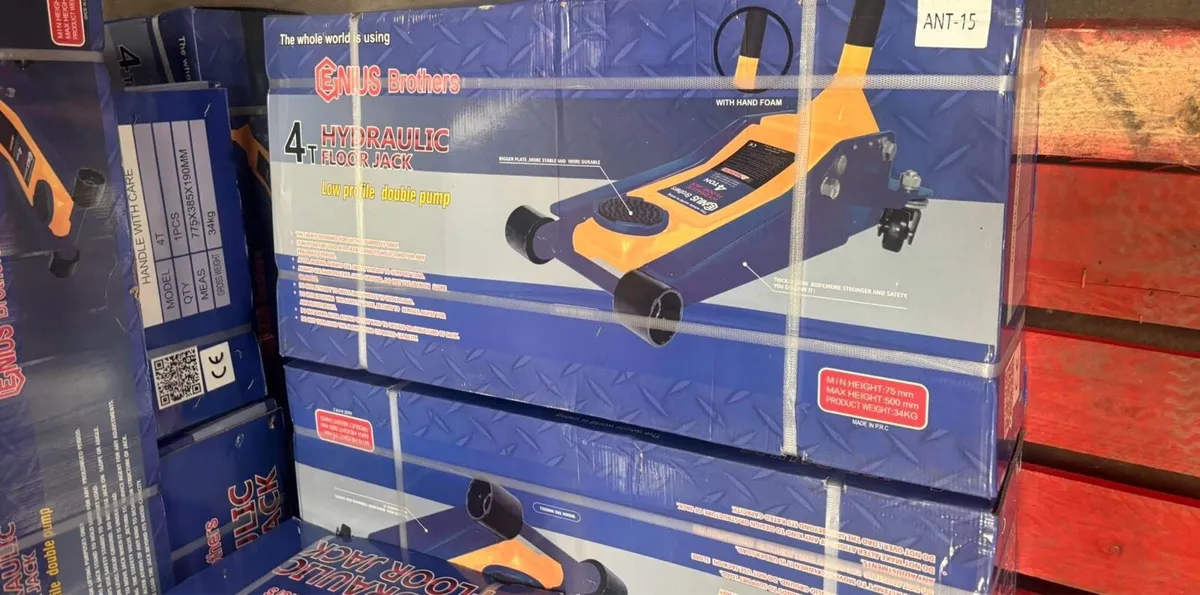 4 ton trolley jack - Image 1