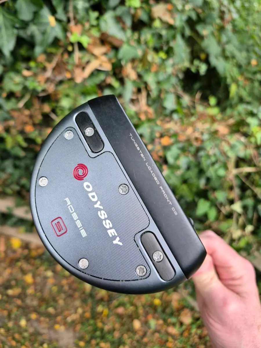 ODYSSEY ROSIE S TRI HOT 5K MALLET PUTTER MINT - Image 1