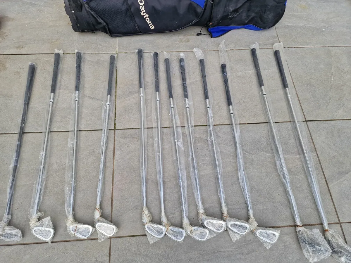 Full set of Daytona Protour Golf clubs - Image 4