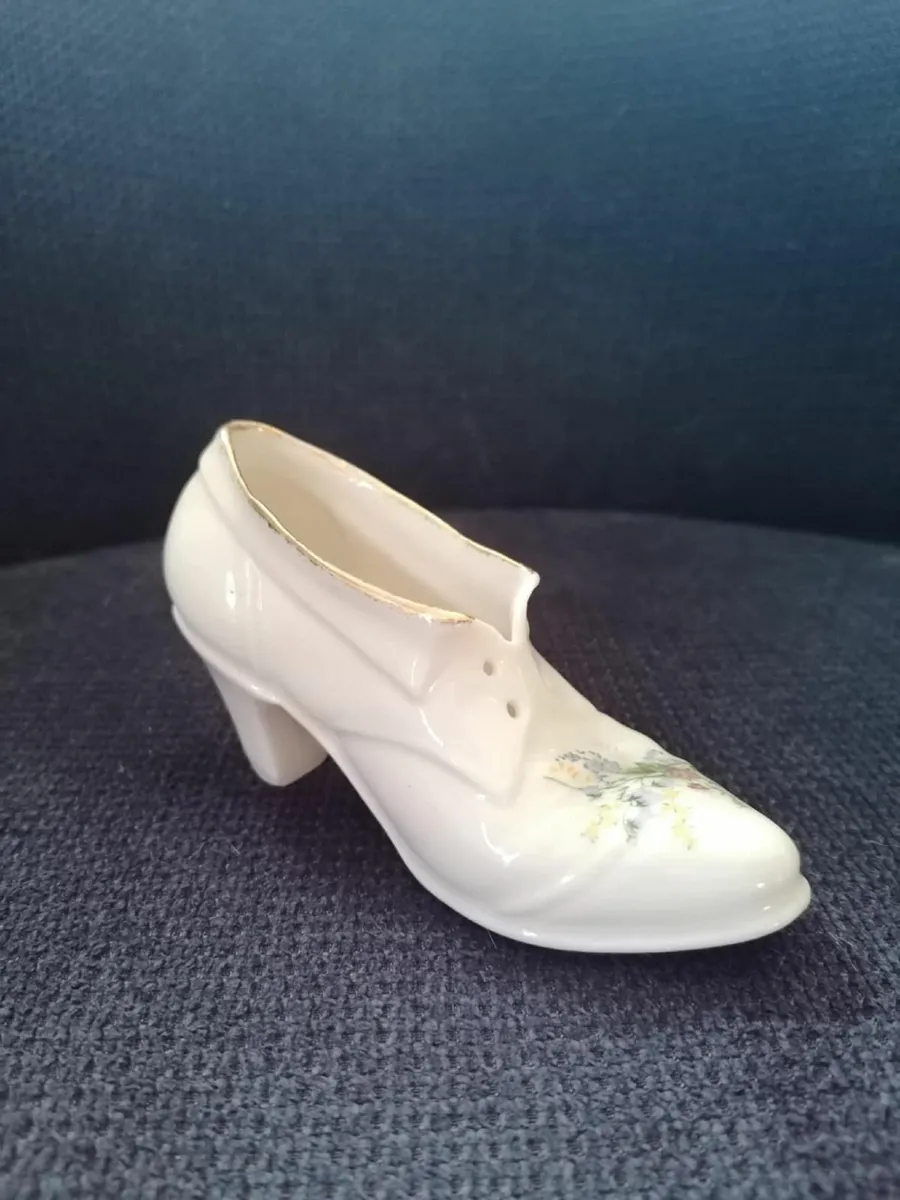 Vintage Cré Irish Porcelain Shoe - Image 1
