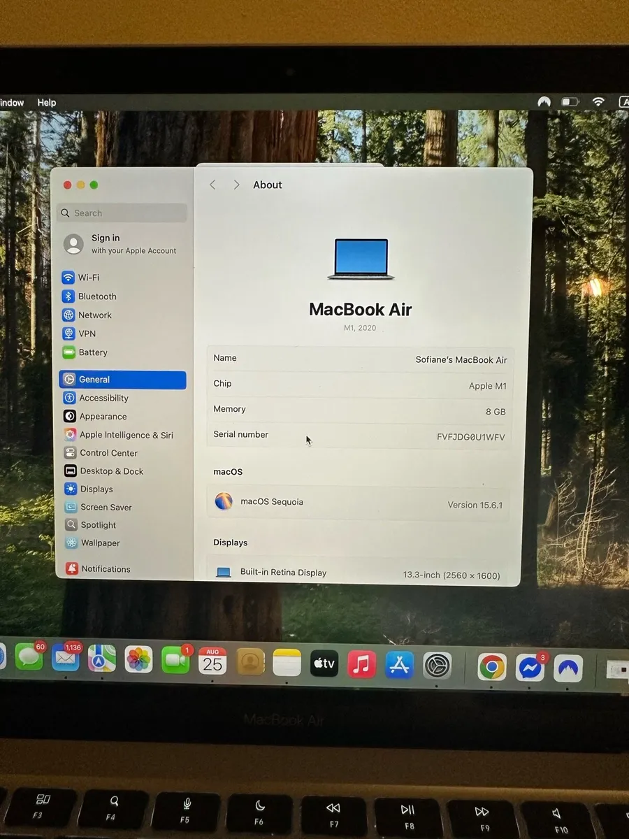 MacBook Air M1 256gb 8gb 2020 - Image 3